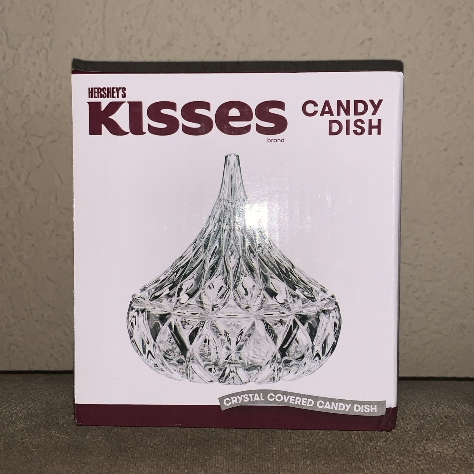 Hershey’s Kisses Crystal Candy Dish