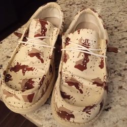 Hey Dude Desert Camo Shoes