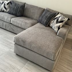 Sectional Gray Couch 