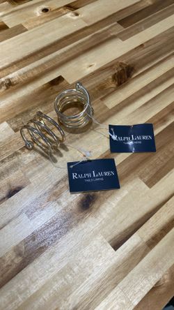 Silver Ralph Lauren Napkin Rings