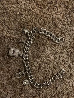 Silver charm chain