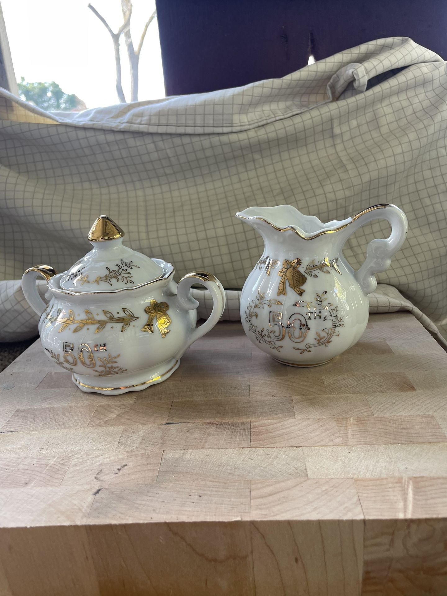 Cream & Sugar Set