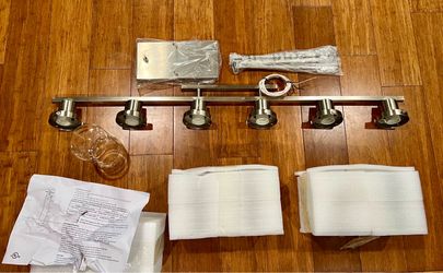 New 6-Light Modern Track Ceiling Light