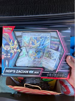 Pokemon Hop’s Zacian ex Box