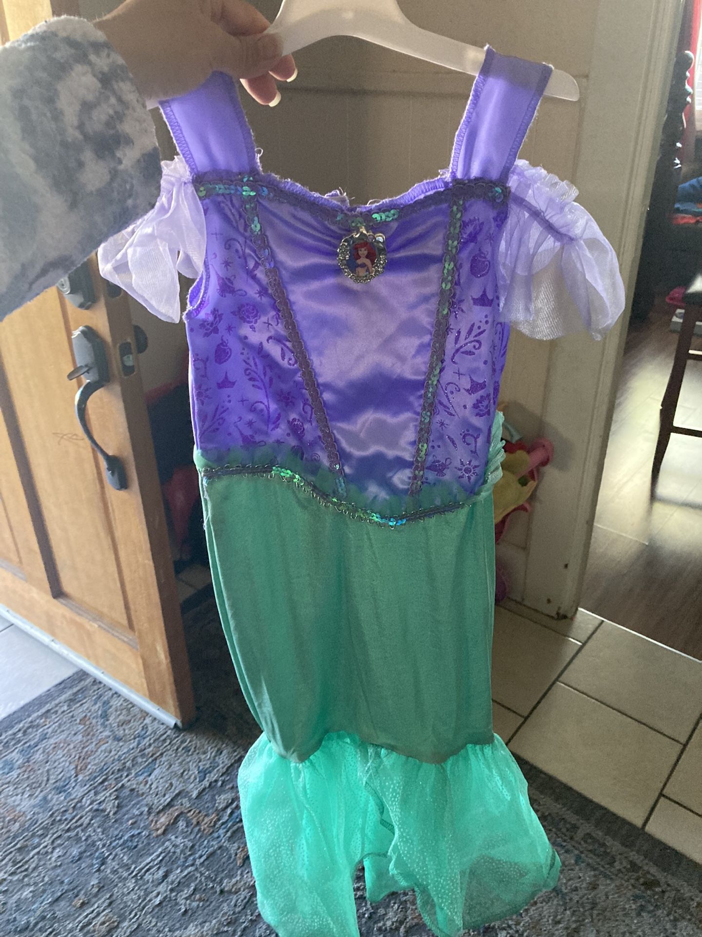 Toddler Little Mermaid Costume Size 3t-4t