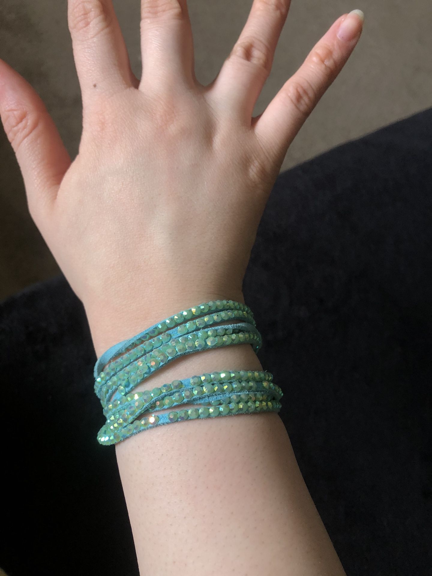 Turquoise adjustable bracelet