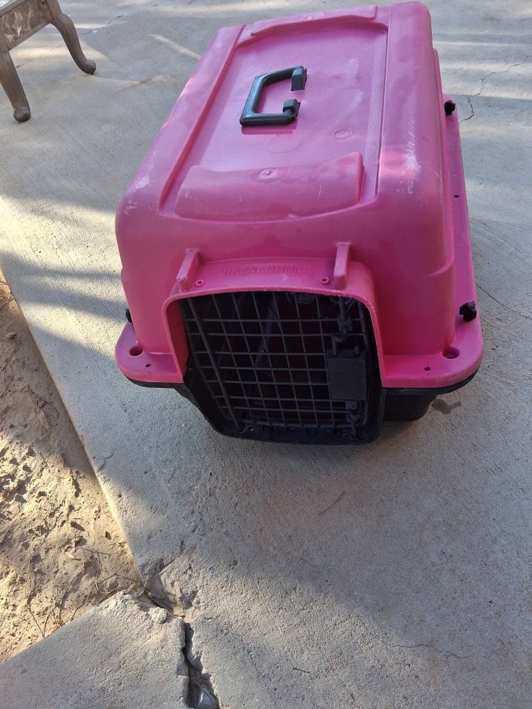 Small Pink Pet Cage