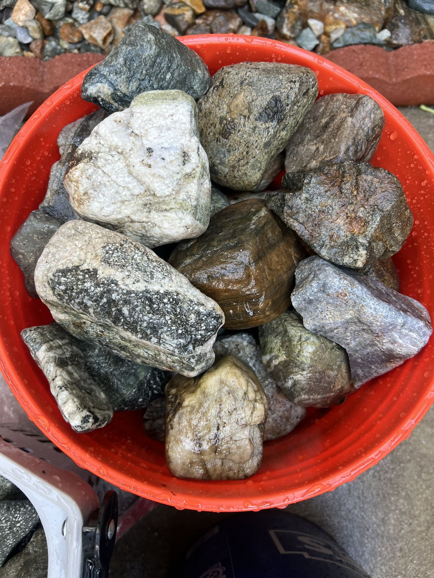 Colorful Hand Picked River Rock All Sizes For Sale