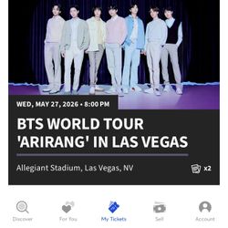 BTS Concert Tickets for Sale – Las Vegas 💜