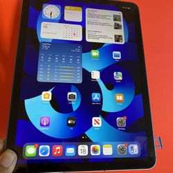 Apple IPad Air 5th Generation (M1 chip/ Latest Model) 64GB Wifi + Cellular (5G Unlocked) with Accessories (Apple warranty till July 2023)