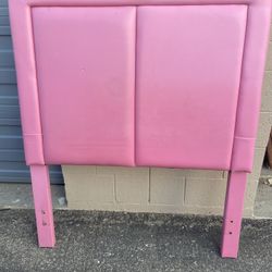 🌹COMPLETE TWIN SIZE BED FRAME-PINK COLOR-WITH MATRESS AND BOXSPRING🌹