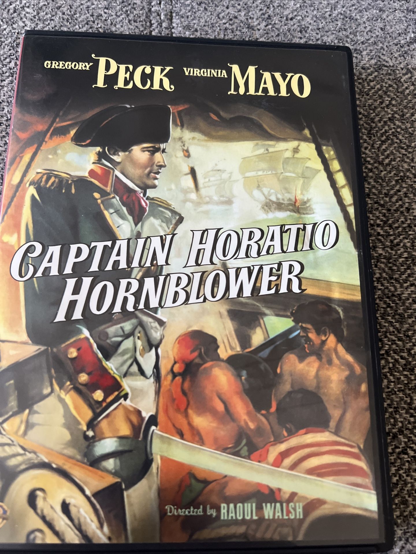 Gregory Peck In Classic Captain Horatio Hornblower DVD 1951 W/special Features