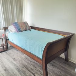 Twin Size Bed with Frame