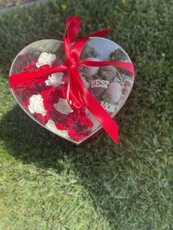 Valentine’s acrylic Heart Box
