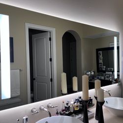 LED bathroom mirror 