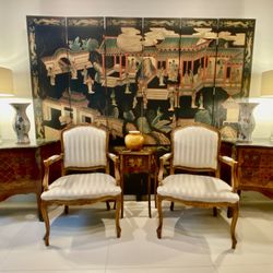 Great Antique Pair Of Chest Sold As A Set 