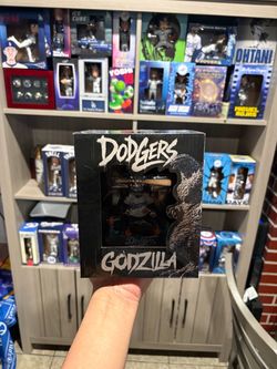 Dodgers Godzilla Bobblehead