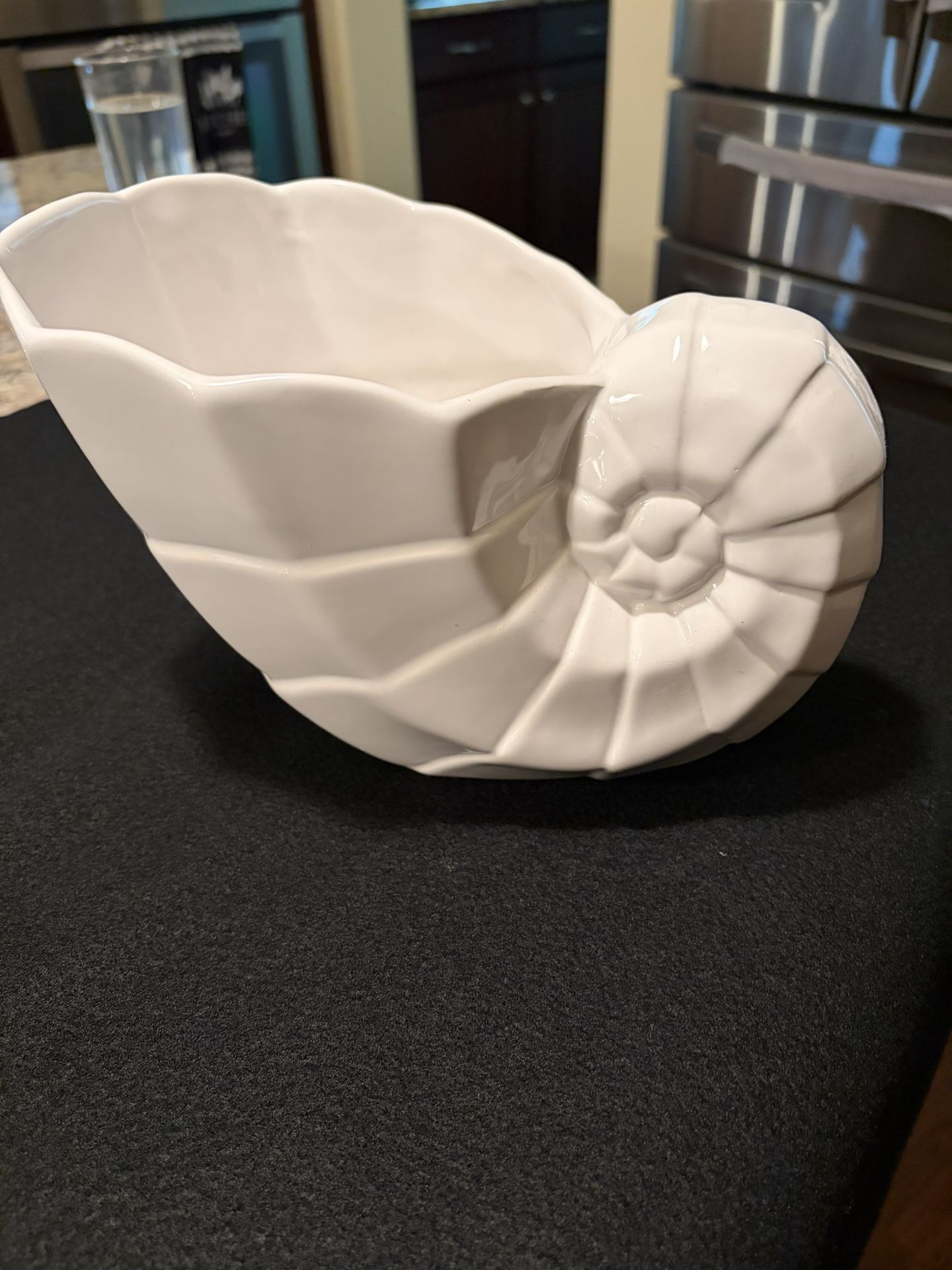 Ceramic shell Plant Holder