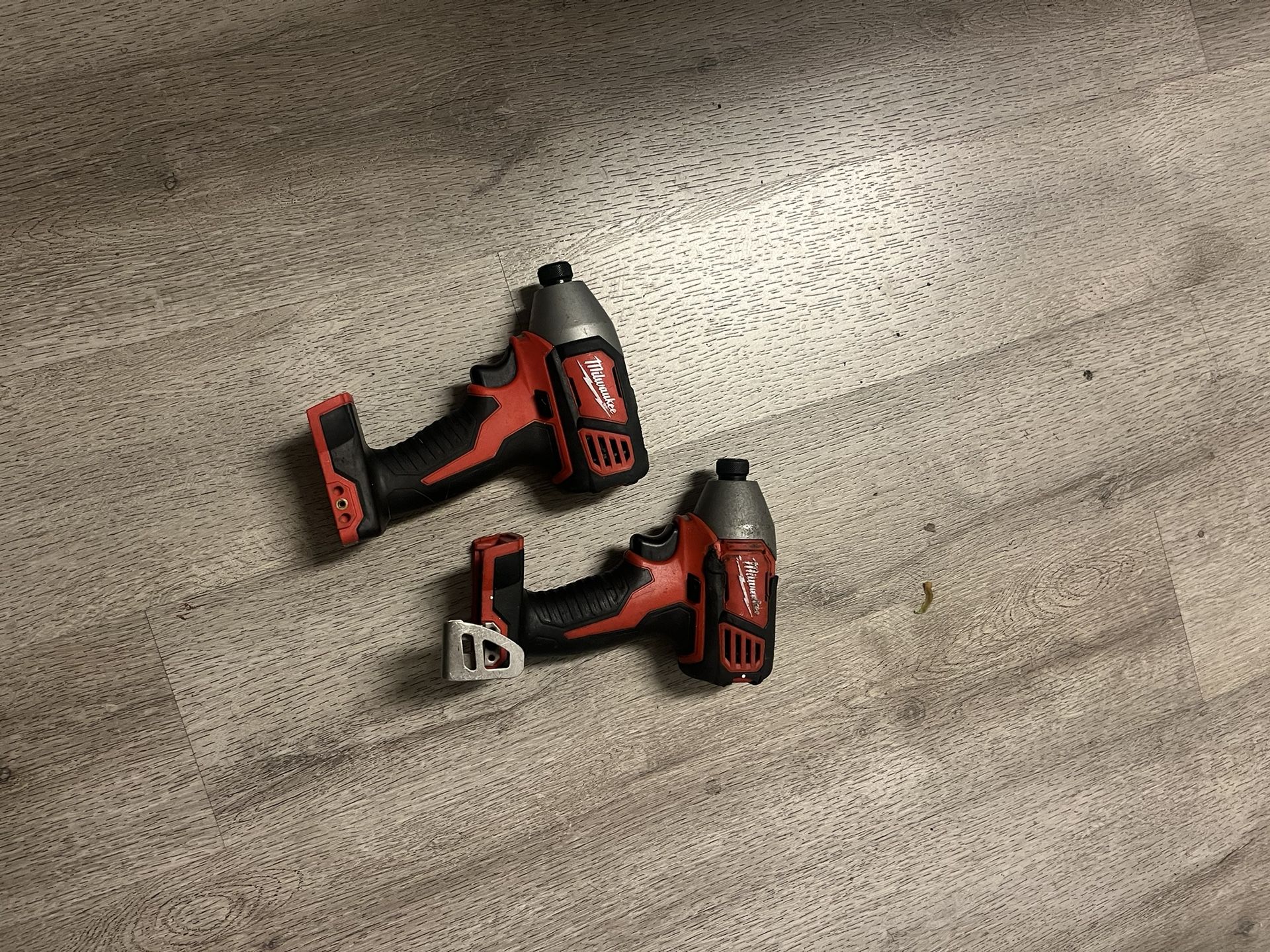 Milwaukee M18 Taladros De Impacto $90 Por Los Dos Firme Precio Tool Only No Batería 