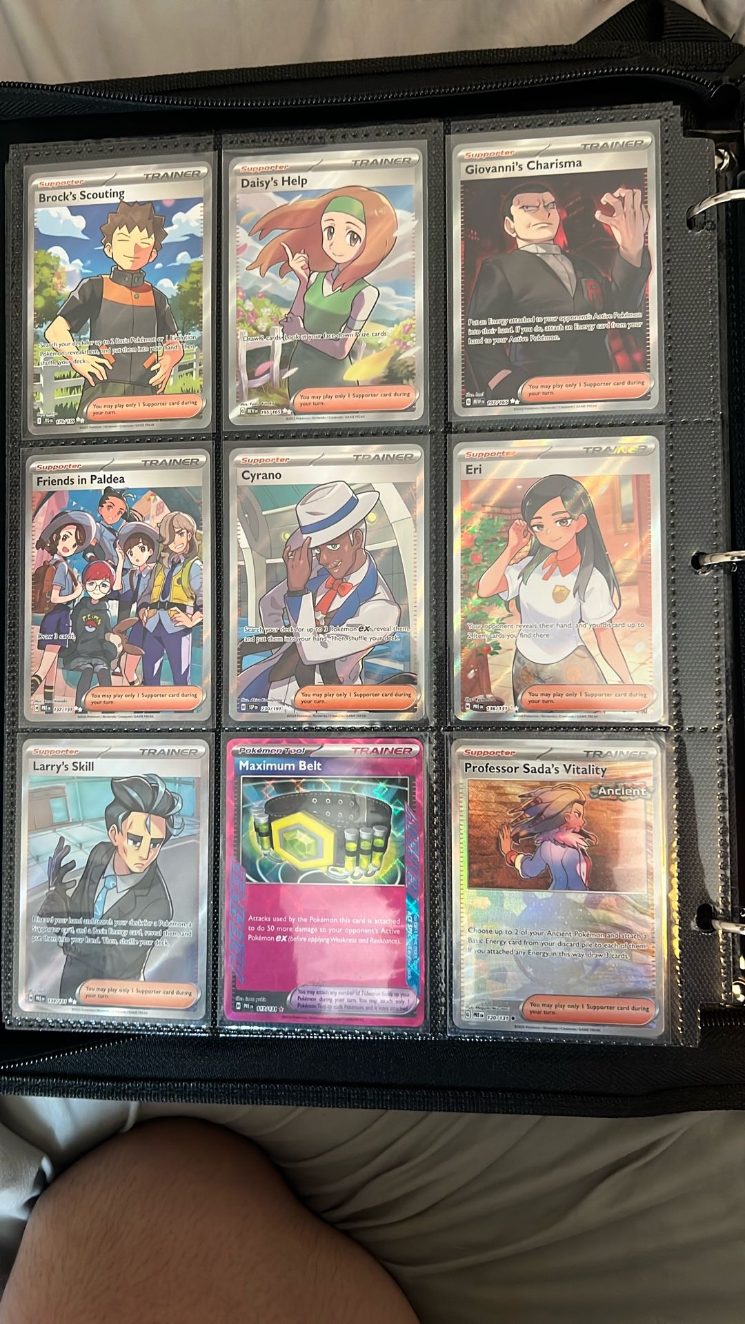 Pokemon Binder Filled With Hits All Neat Mint With A Bunch Of Potential For  PSA 10s Collectibles