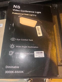 NS Video Conference Desk Light