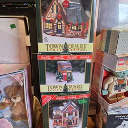 Coca-Cola Townsquare Collection 
7 boxes included