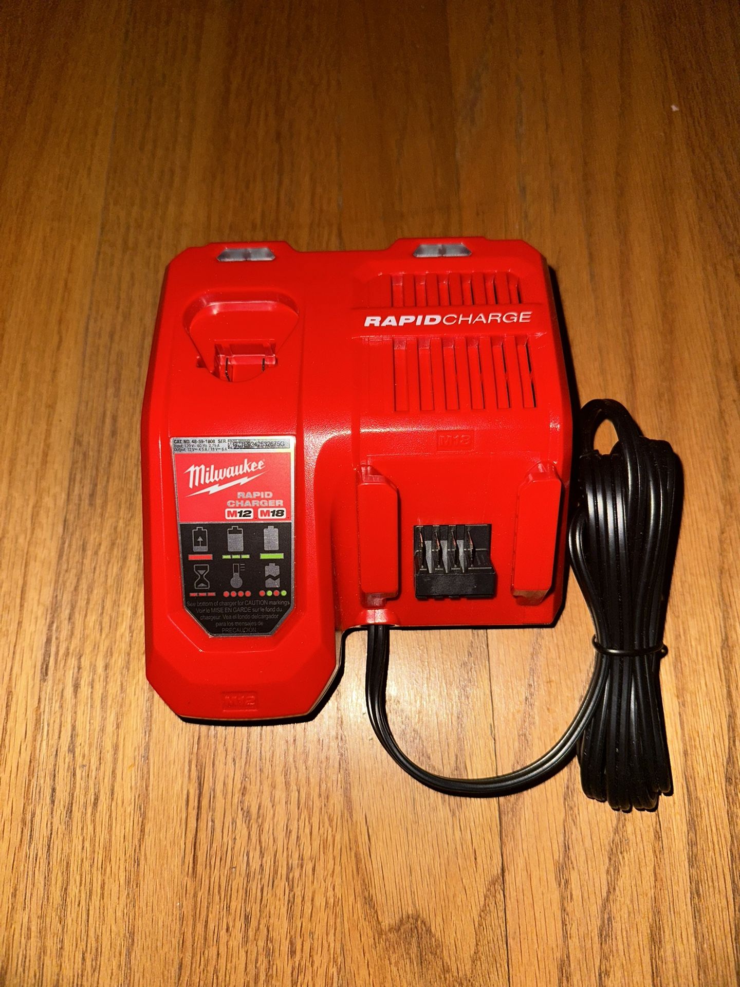 M18-M12 Milwaukee Rapid Charger