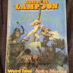 Vintage 1970's National Lampoon Magazines Lot of 4