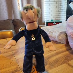 2003 Jim Henson The Muppets 11 Inch Mayhem Statler Plush Made From Sababa Toys Also Included Can Of Worms Yeti Pop Top Empty Decoy Can We'll Sell Sep