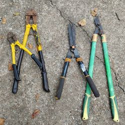 Bolt Cutters, And Edge Trimmers 