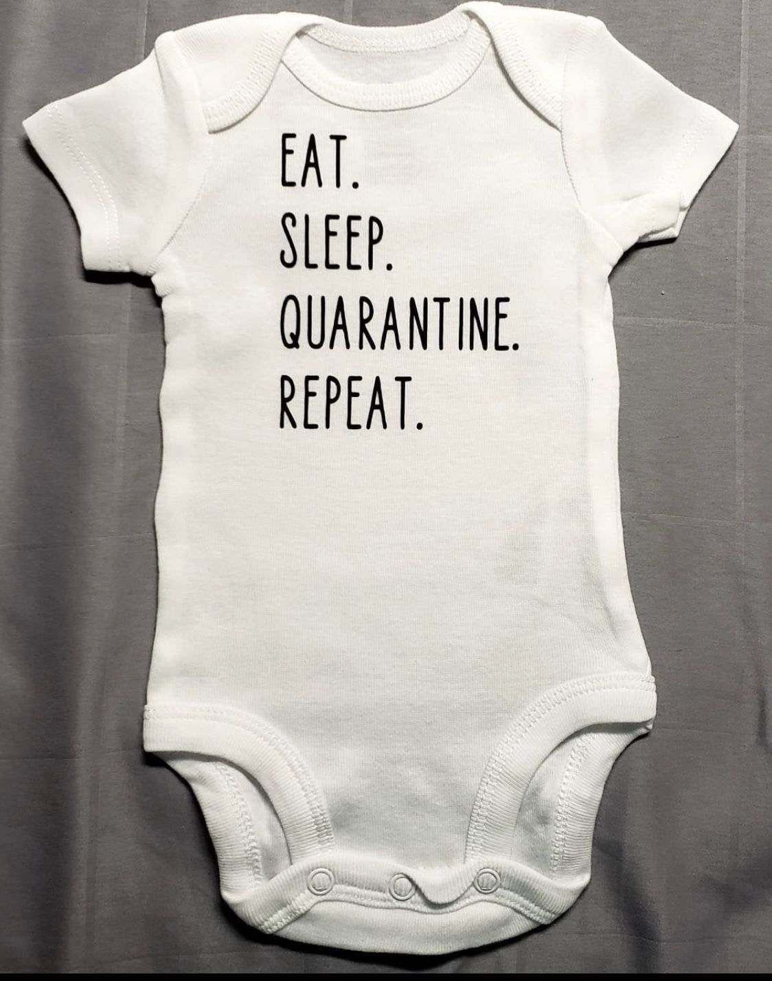 Personalized onesie.