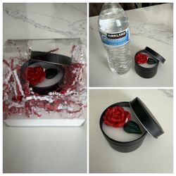 Cute Small Rose Candle 🌹
