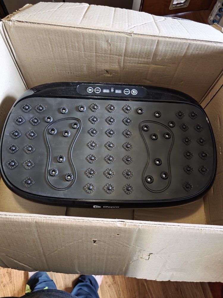 Lifepro Vibration Plate Exercise Machine with Magnetic Acupoints