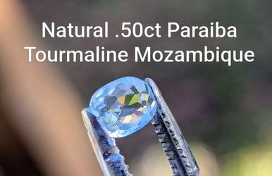 Natural .5ct Paraiba Tourmaline Mozambique
