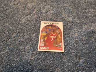 Rockets Buck Johnson Forward cards
