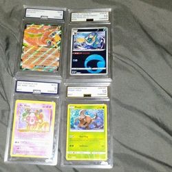5 Graded Cards 