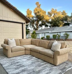 Pottery Barn Pearce Down Performance Fabric Sectional | FREE Delivery
