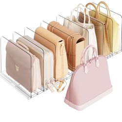 Adjustable Closet Purse Organizer Rac