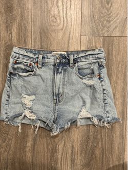 Abercrombie Jean shorts size 4