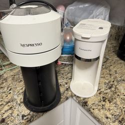 Coffee maker white$10,Black 30