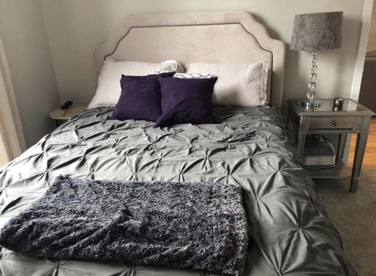 FULL size mattress + headboard