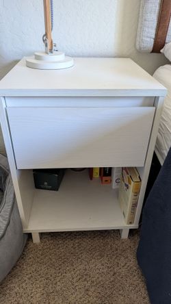 Wood Nightstand