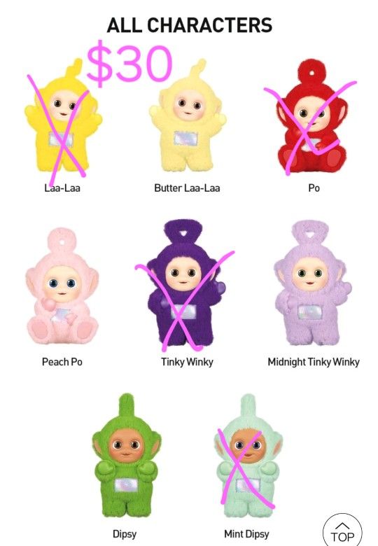 Pop Mart Teletubbies Vibrancy Figures