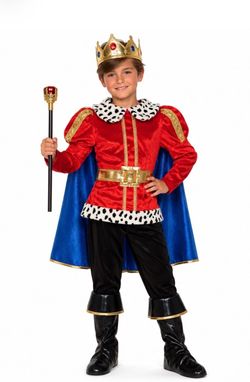 NWT Forum Novelties Royal King Costume for Kids Size: Child Large 12-14