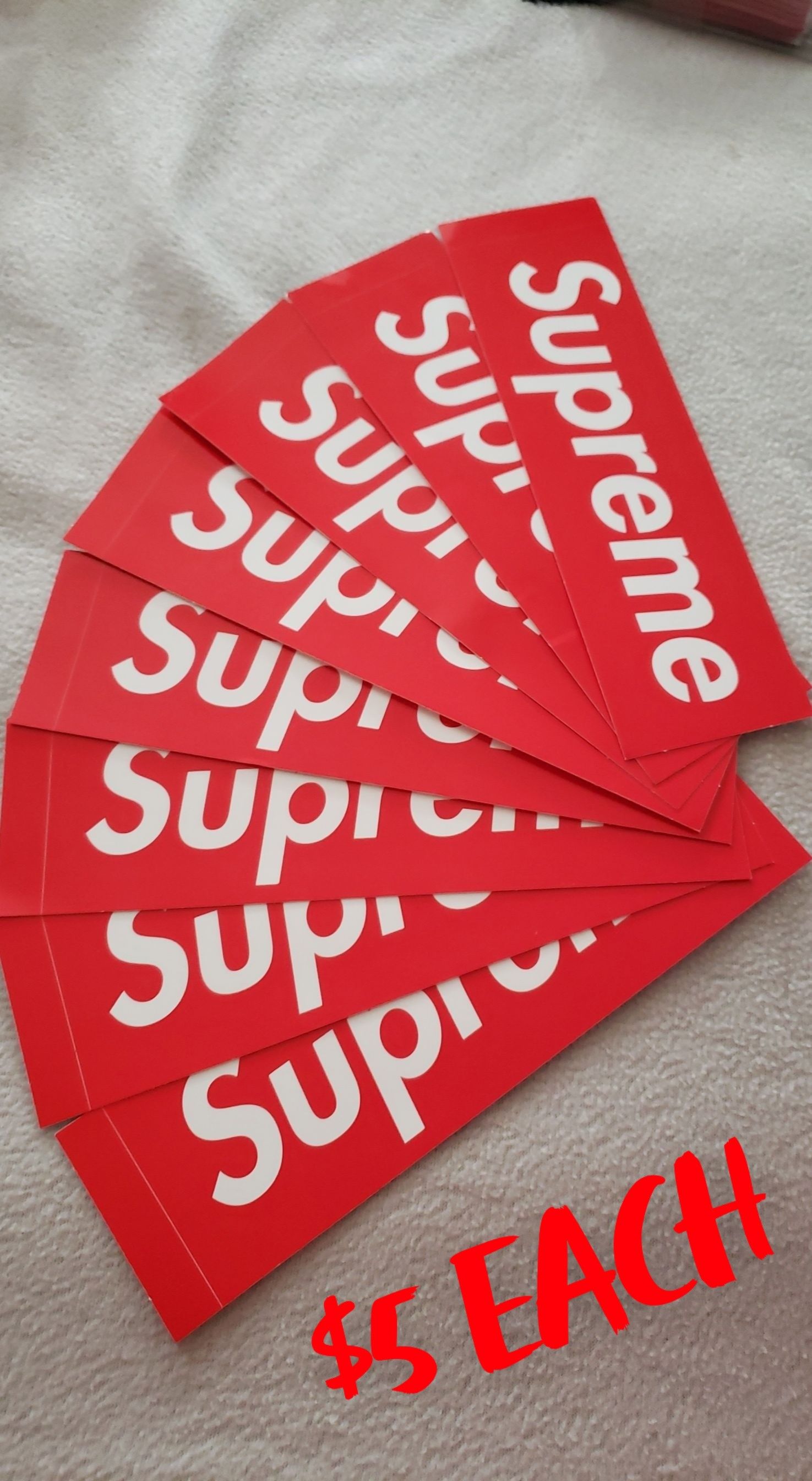 SUPREME STICKERS