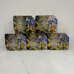 Pokemon Paradox Destinies Raging Bolt Ex Tin