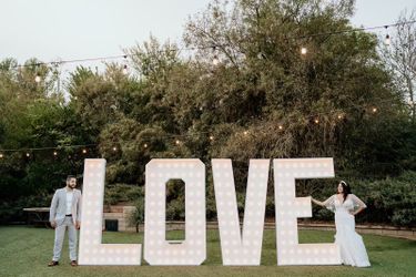 7x4 Wood Marquee