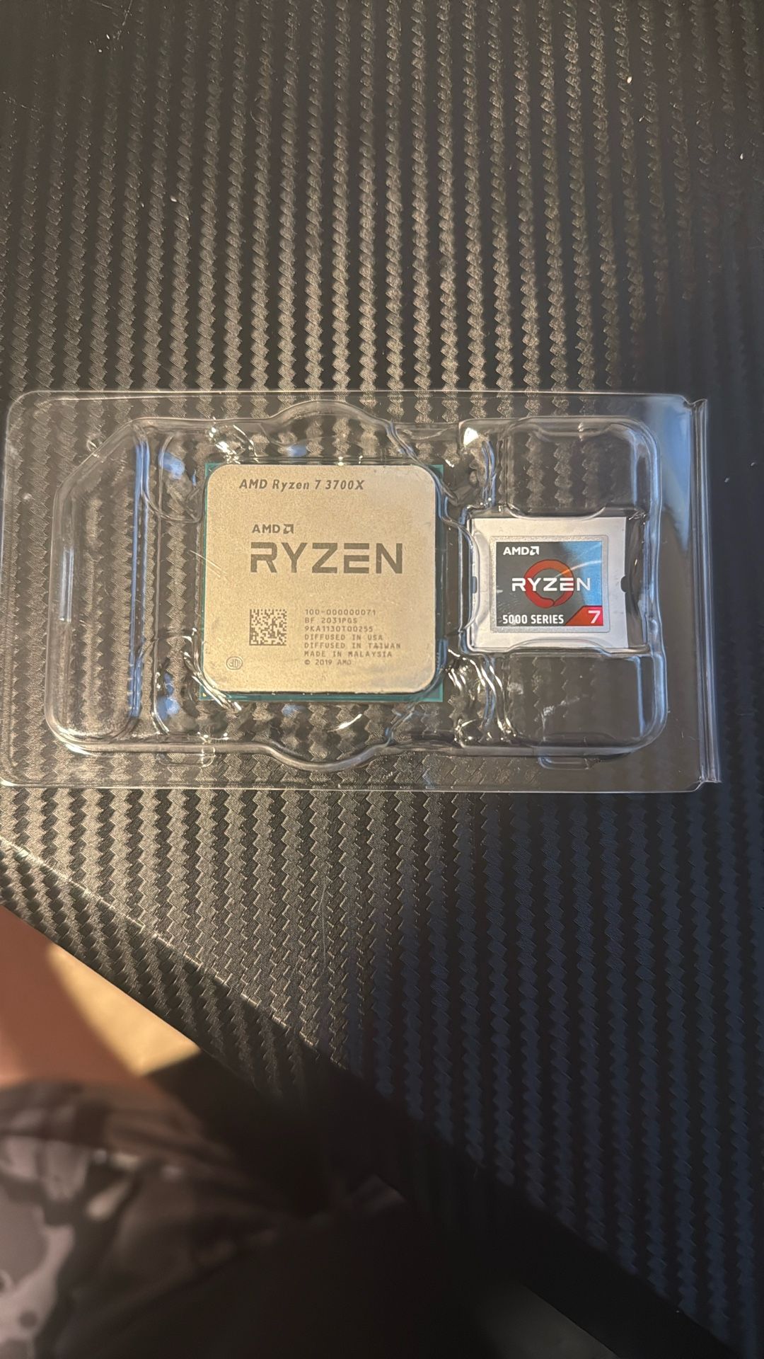 AMD Ryzen 7 3700x CPU