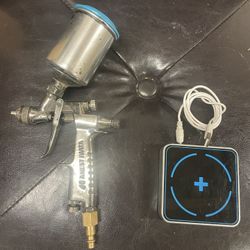 Paint Gun And Mixer For Sale 