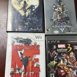 Kingdom Hearts Ps2 Marvel V Capcom PS3